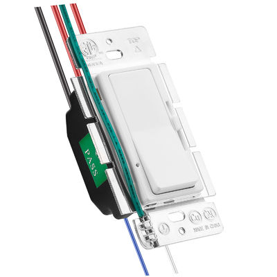 ETL Certified LED Dimmer Switch 0 - 10V Incandescent Light Dimmer Switch