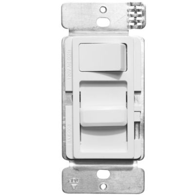 Wall Mount Triac Dimming Switch Customized Paddle Dimmer Switch 120V