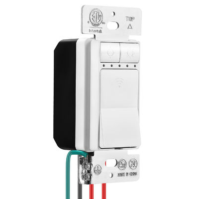 UL1472 Neutral Wire Required Triac Dimmer Switches White LED Light Dimmer Switch For Warehouse Lighting
