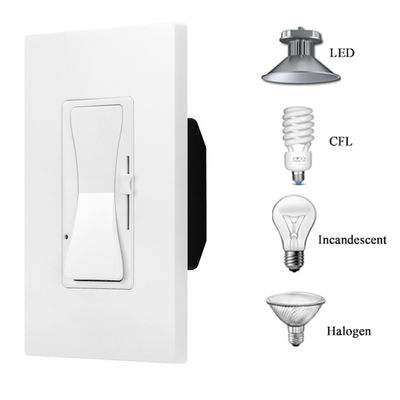 3 Way Wall Mount Dimmer Switch 0 - 10V LED Panel Light Dimmer Switch Rocker Switch