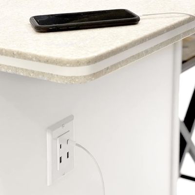 Convenient Charging USB Wall Outlet 2 Type C USB Socket 5V DC