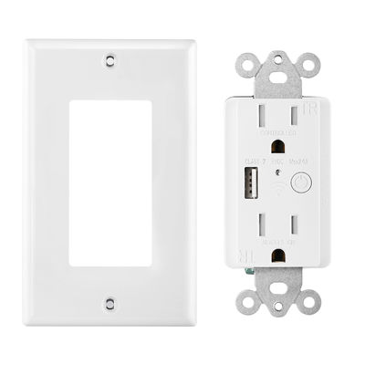 Home Smart Socket Automation Wifi Controlled Power Outlet 15A 125V