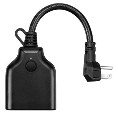 Timer Function Equipped Outdoor Smart Plug Weather Resistant Tuya Smart Plug IP54