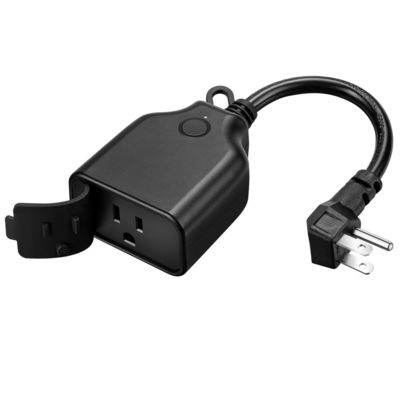 Timer Function Equipped Outdoor Smart Plug Weather Resistant Tuya Smart Plug IP54