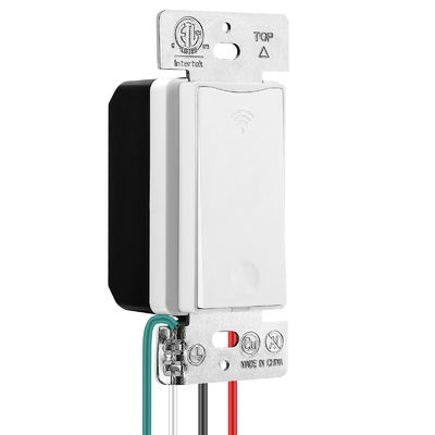 Customized Wifi Single Pole Switch 110V - 250V Home Control Switch
