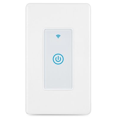 Tuya Single Pole Wifi Switch Wall Mounted Intelligent Switches 110V - 250V AC