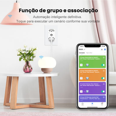 App Control Double Smart Socket Hands Free Smart Home Socket 110V - 240V