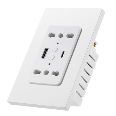 Dual Wifi Double Sockets 220V - 240V 50Hz / 60Hz Chile Wall Outlet