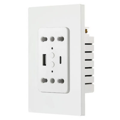 Dual Wifi Double Sockets 220V - 240V 50Hz / 60Hz Chile Wall Outlet