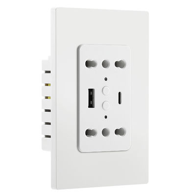 Dual Wifi Double Sockets 220V - 240V 50Hz / 60Hz Chile Wall Outlet