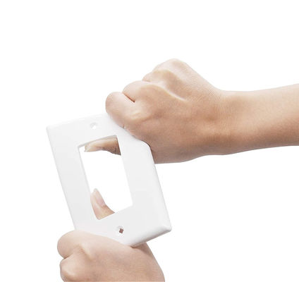 Screw Holes Switch Plate Covers Glossy Light Switch Plates Rectangular