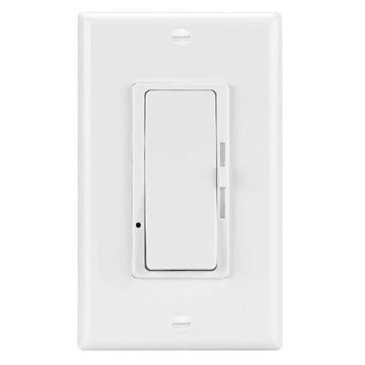 PC ABS Adjustable LED Dimmer Switch 300W Incandescent Dimmer Switches