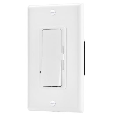 PC ABS Adjustable LED Dimmer Switch 300W Incandescent Dimmer Switches