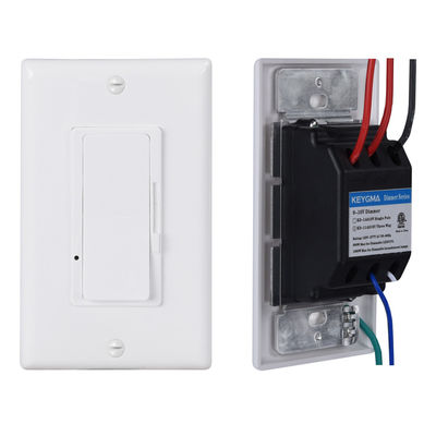 ETL Certified LED Dimmer Switch 0 - 10V Incandescent Light Dimmer Switch