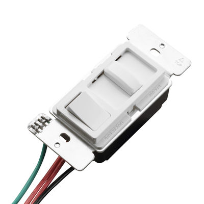 Wall Mount Triac Dimming Switch Customized Paddle Dimmer Switch 120V