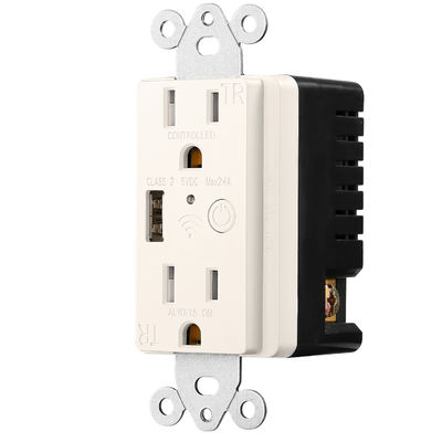 Tuya Intelligent Zigbee Wall Socket 15A 127V Smart Wall Socket For Residential Application