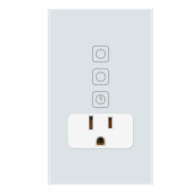 Customized Smart Socket AC110V - 240V 2 Gang Wifi Smart Switch Convenient Power Monitor
