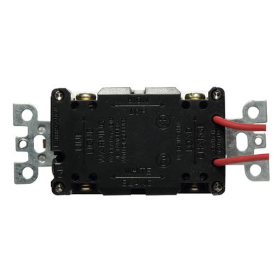 Tamper Resistant GFCI Receptacles 15A Self Grounding Electrical Outlets With LED Indicator