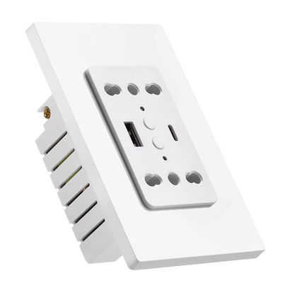 Dual Wifi Double Sockets 220V - 240V 50Hz / 60Hz Chile Wall Outlet