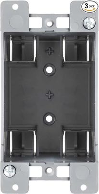 Industrial Wall Junction Box PVC 1 Gang Junction Box Electrical Installations UL 514C Standard
